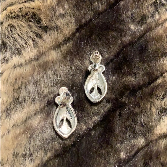 Marcasite Earrings- STUNNING accompaniment! #A338 - Picture 3 of 6